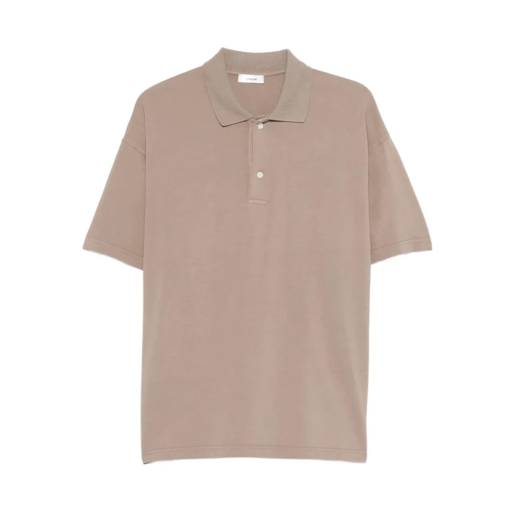 Haikure Men's Brown Polo Shirts, Xl, Ralph Short-Sleeve Polo Shirt