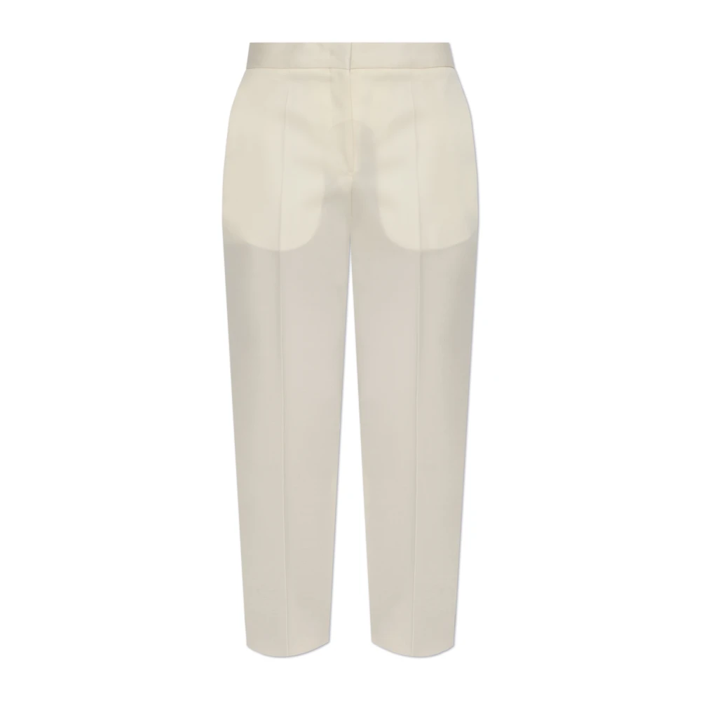 Jil Sander Donna Giallo - Pantaloni In Lana - Trousers - S