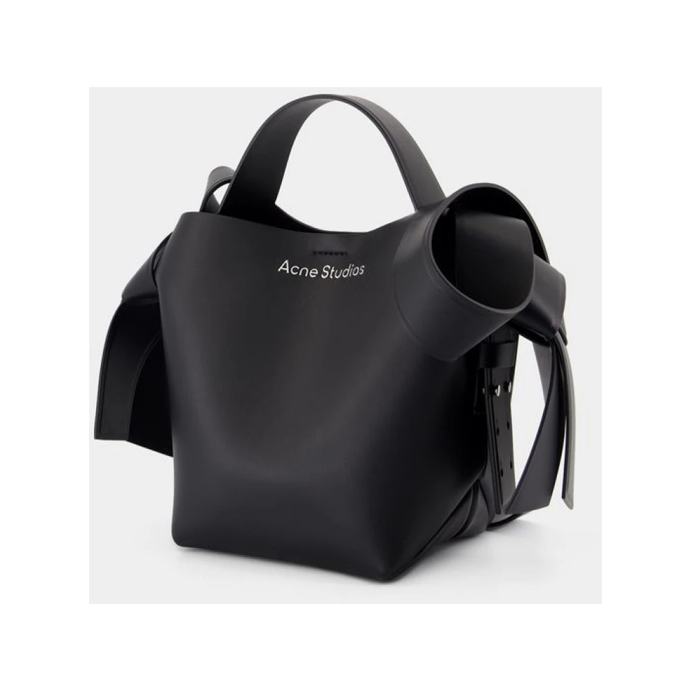 Acne Studios Gewatteerde Leren Crossbody Tas in Zwart Black Dames