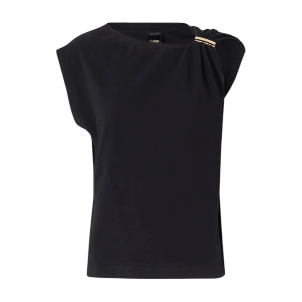 Pinko Women's Black Melody Top - T-Shirts - S - Tops