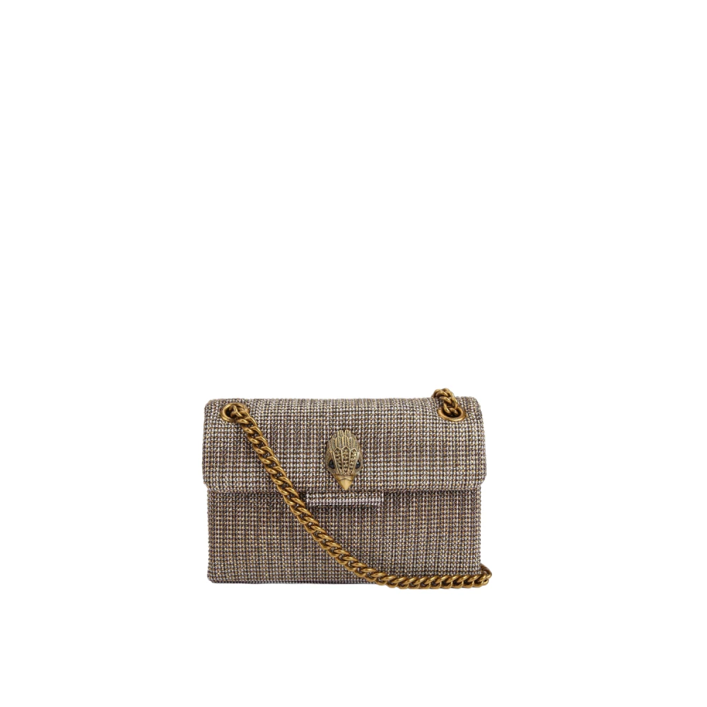 Kurt Geiger Beige Mini Kensington V Handtas Beige Dames