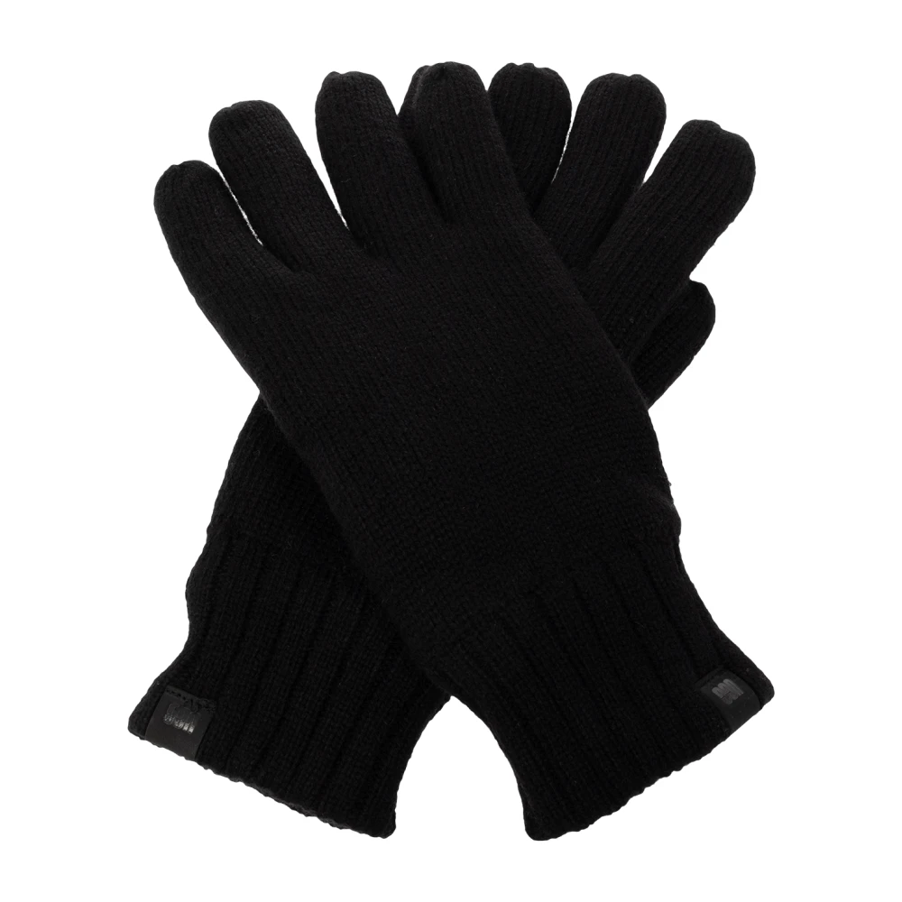 Ugg Handschoenen met logopatch Black Dames