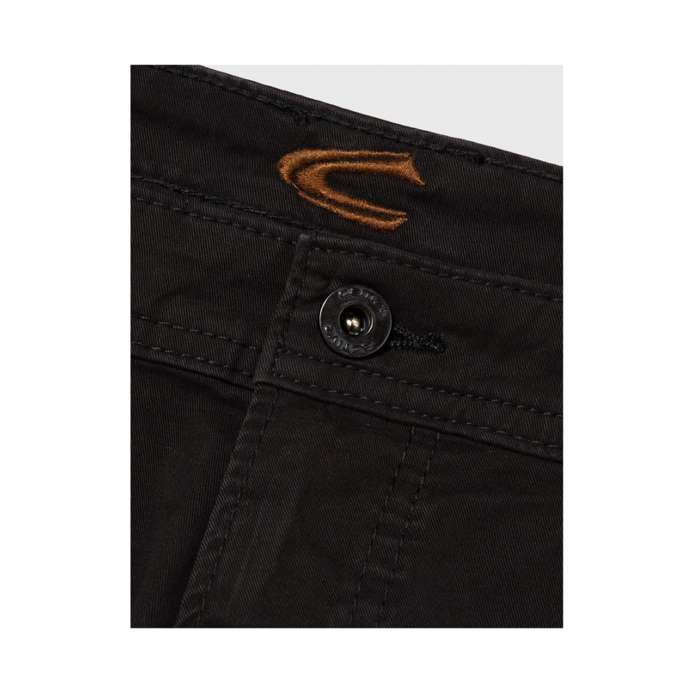 camel active Straight Leg Jeans Black Heren