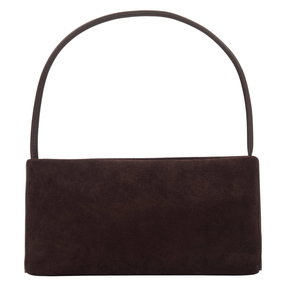 Estro Women's Brown Handbags, One Size, Velour Shoulder Bag