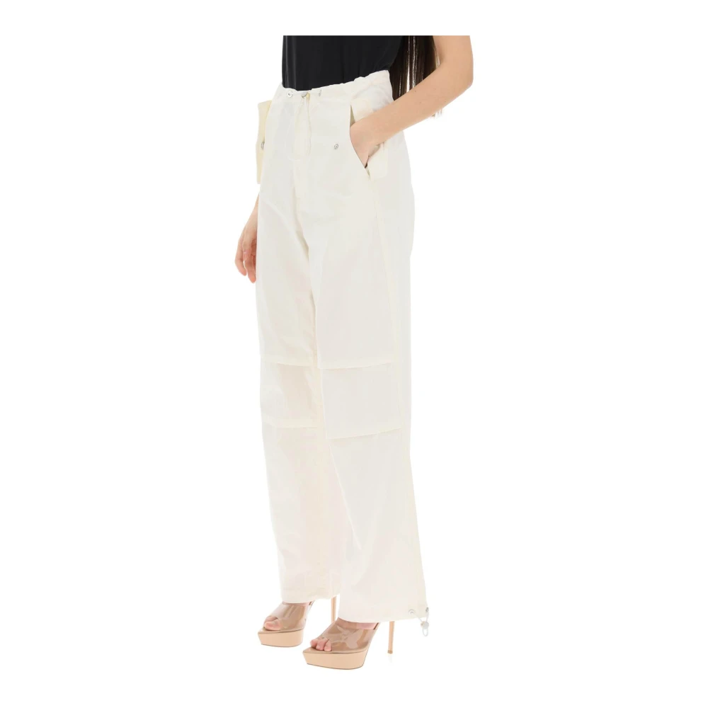 Dion Lee Straight Trousers White Dames