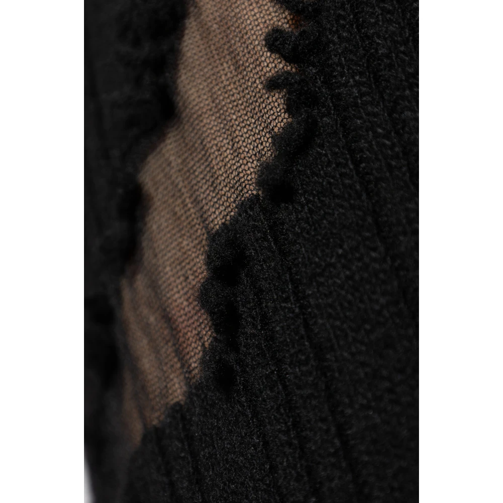 alexander mcqueen Wollen jurk Black Dames