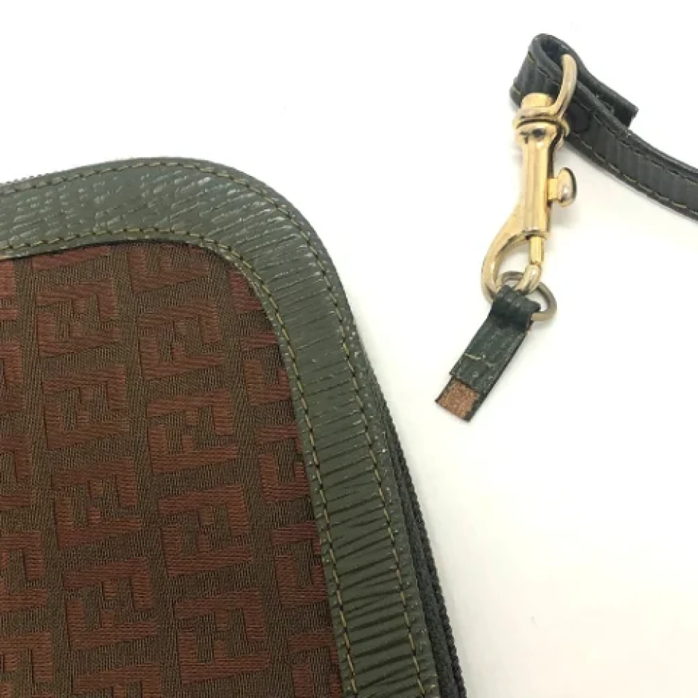 Fendi Vintage Pre-owned Fabric fendi-bags Brown Dames