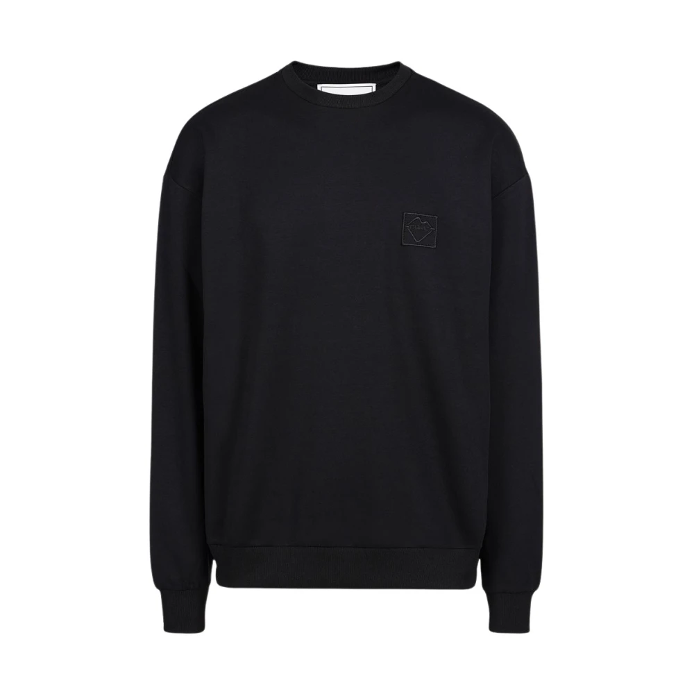Iceberg Sweatshirt van technische stof Black Heren