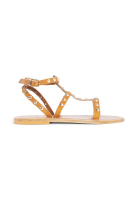 gold-studs-leather-block-heel-sandals