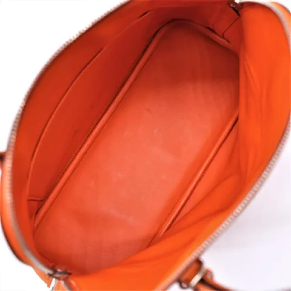 Hermès Vintage Pre-owned Fabric handbags Orange Dames