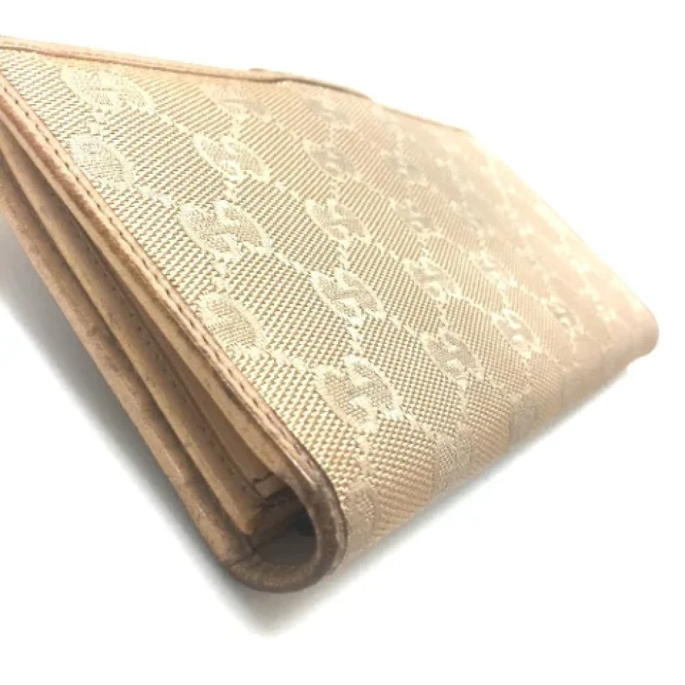 Gucci Vintage Pre-owned Canvas wallets Pink Dames