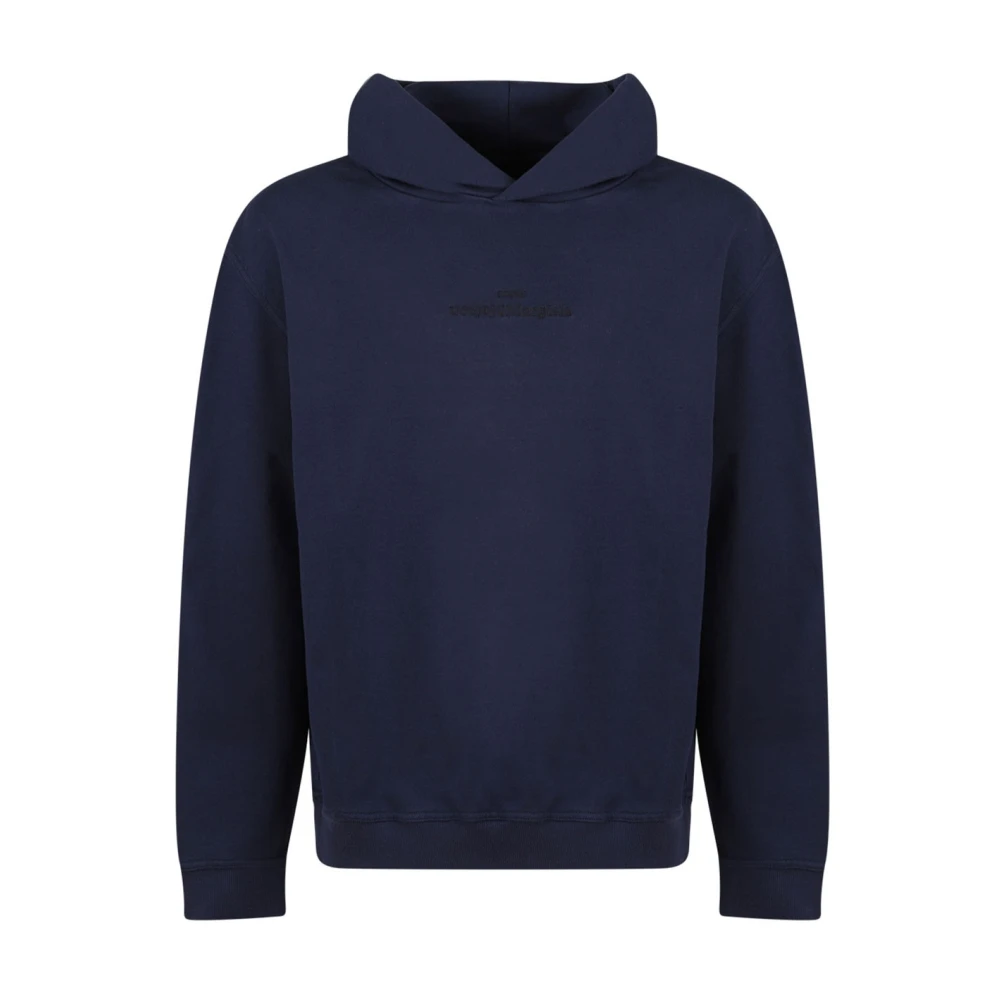 Maison Margiela Blauwe Sweatshirt met Unieke Stijl Blue Heren