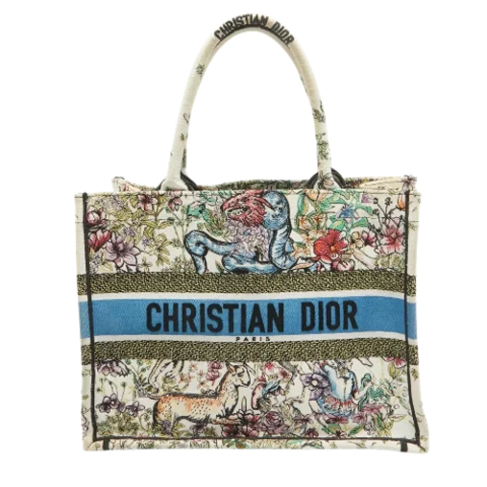 Dior Vintage Pre-owned Canvas totes Multicolor Dames