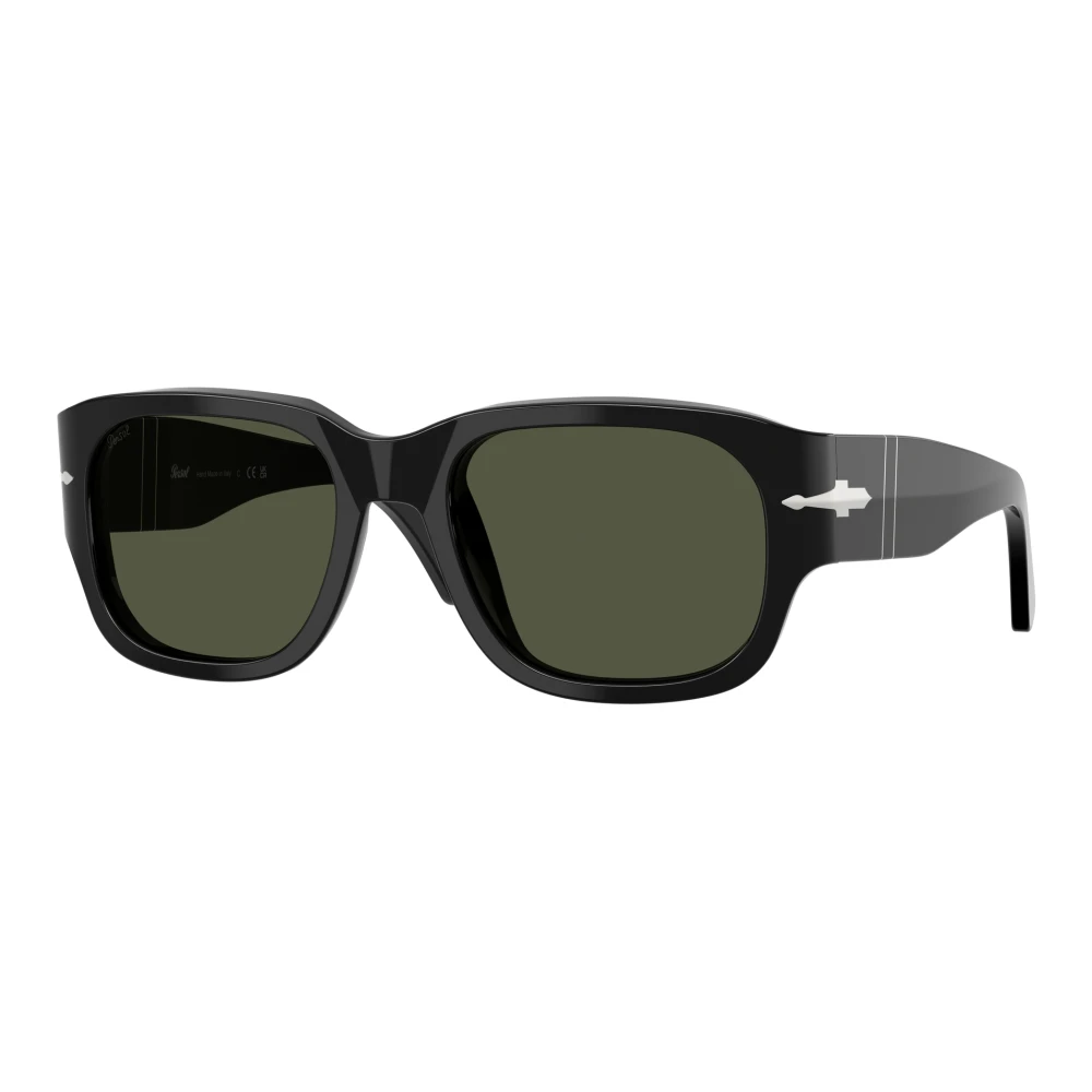 Persol Unisex Black Stylish Sunglasses In - Sunglasses - 52 Mm - Accessories