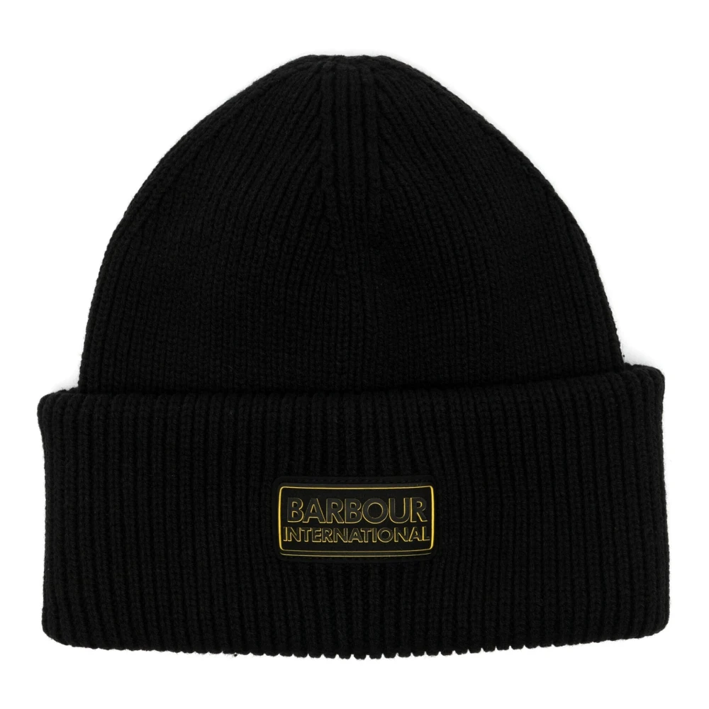 Barbour Zwarte hoeden voor een stijlvolle uitstraling Black Heren