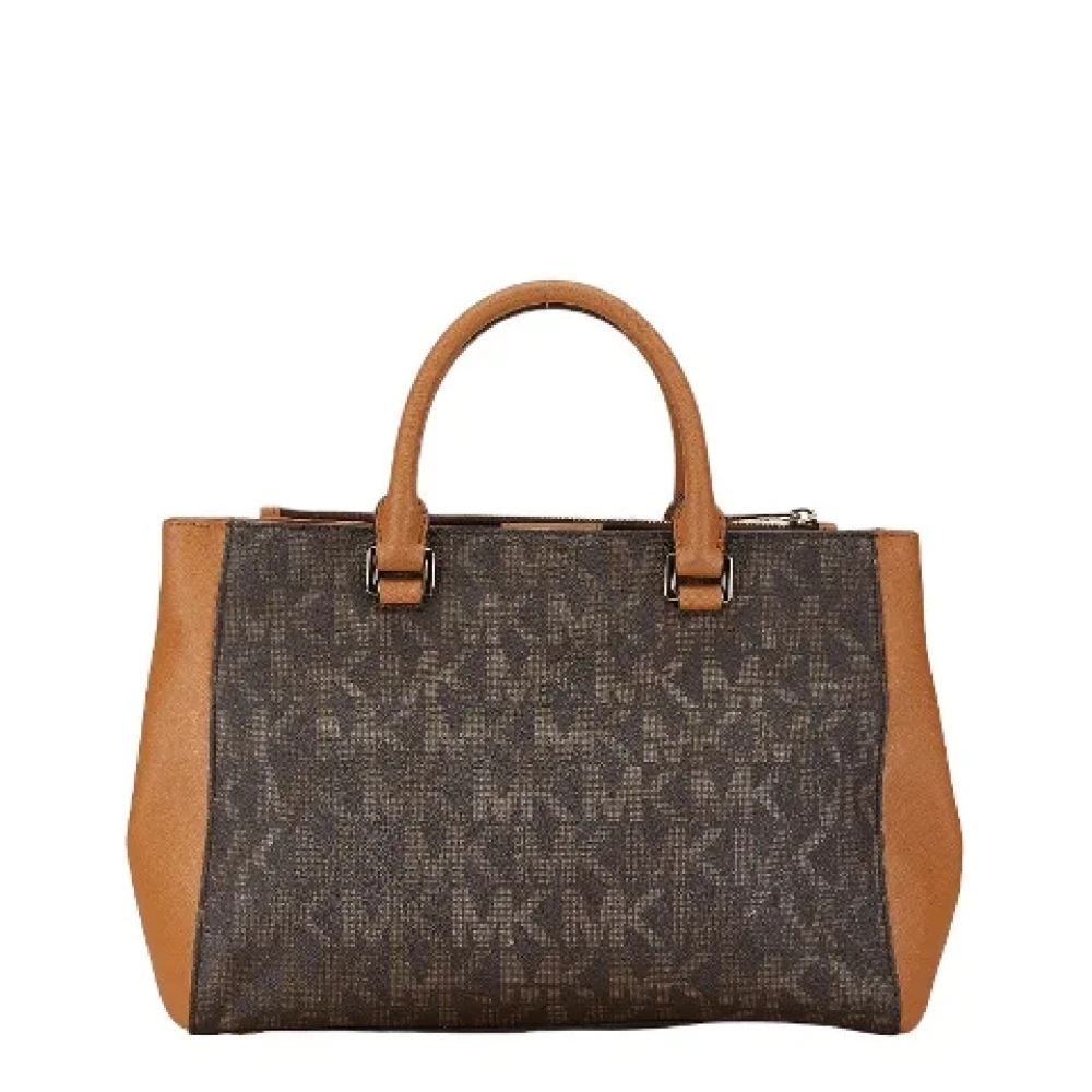Michael Kors Pre-owned Canvas handbags Brown Dames