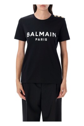 t-shirt-imprime-logo-noir-blanc