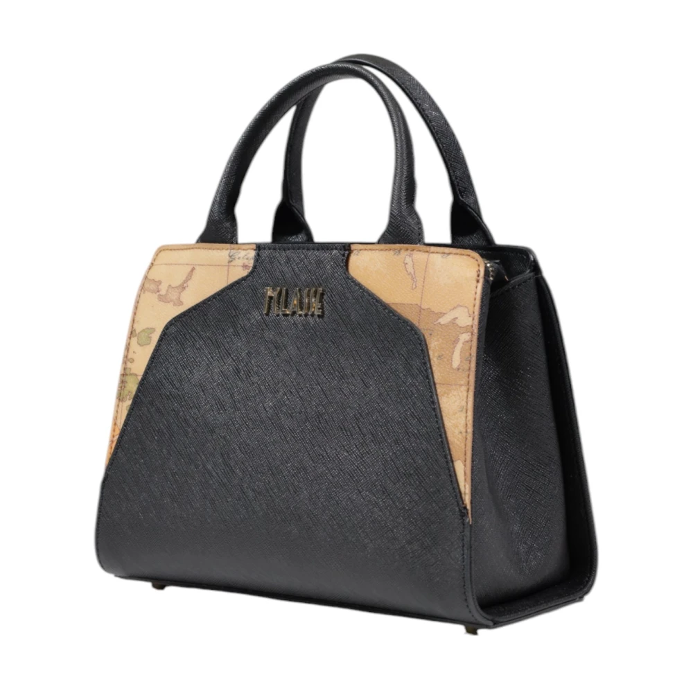 Alviero Martini 1a Classe Stijlvolle Middelgrote Tassen Collectie Black Dames