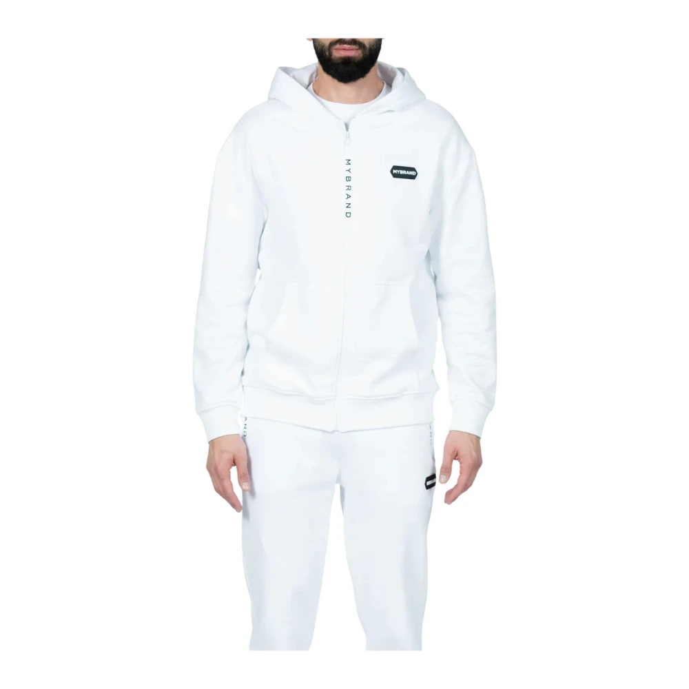 My Brand Hoodie zonder capuchon White Heren
