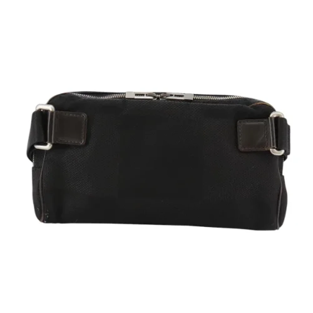 Louis Vuitton Vintage Pre-owned Canvas crossbody-bags Black Dames