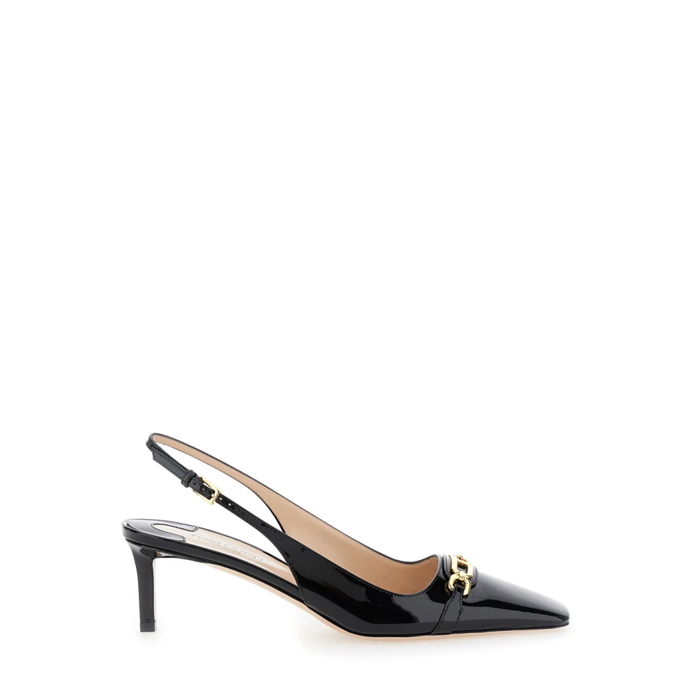 Tom Ford Women's Black Patent Leather Slingback Heels - Pumps - 6 Uk - Shoes