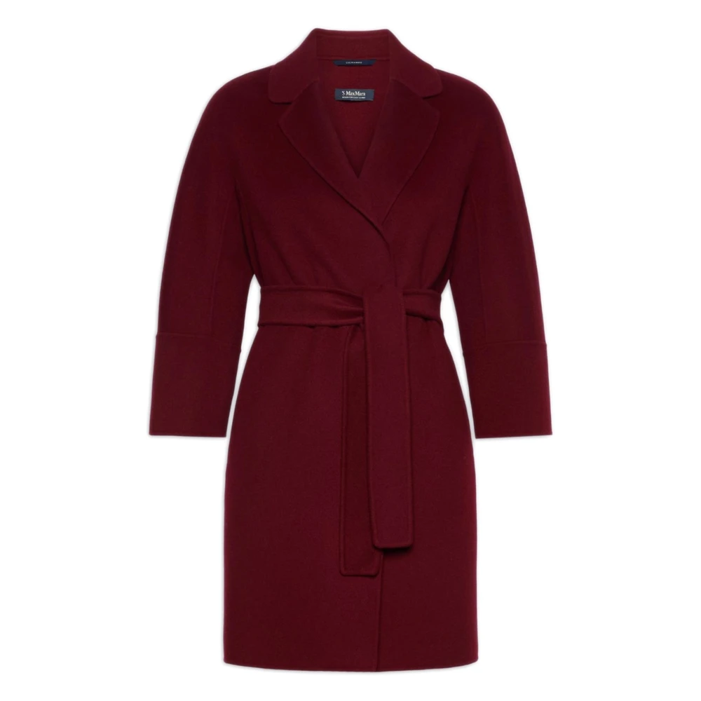 Max Mara , Damen, Mäntel, Rot, 2XS