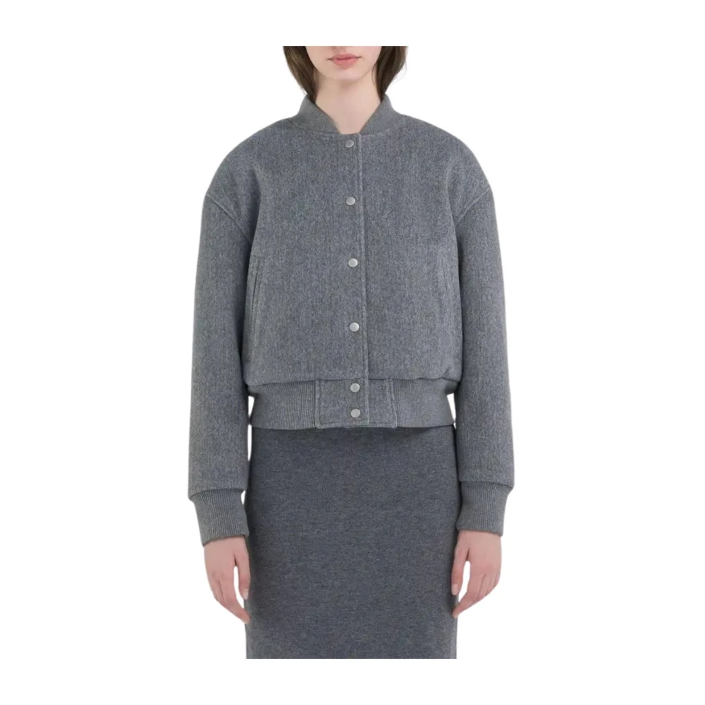 Replay Grijze Jas Model W7860 Gray Dames