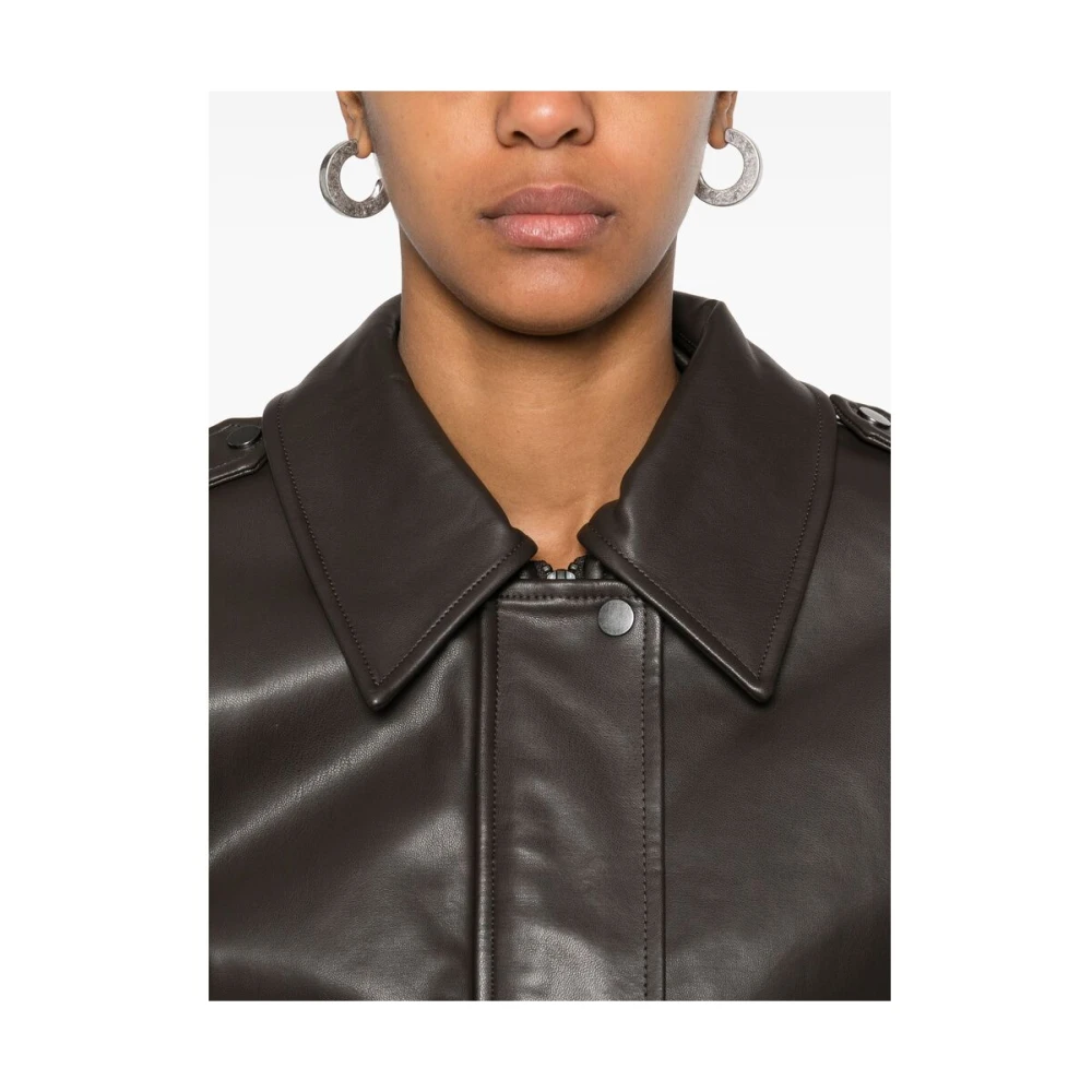 The Garment Donkergroene bovenkleding met ritssluiting aan de voorkant Green Dames