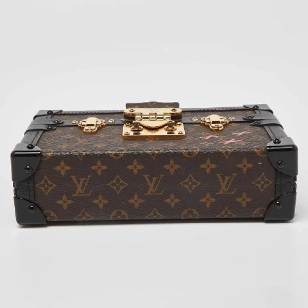Louis Vuitton Vintage Pre-owned Leather clutches Brown Dames