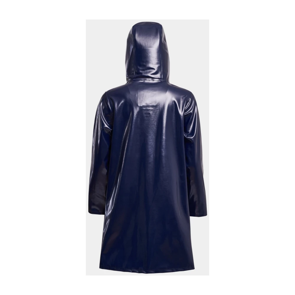 Stutterheim A-lijn Waterdichte Regenjas voor Vrouwen Blue Dames