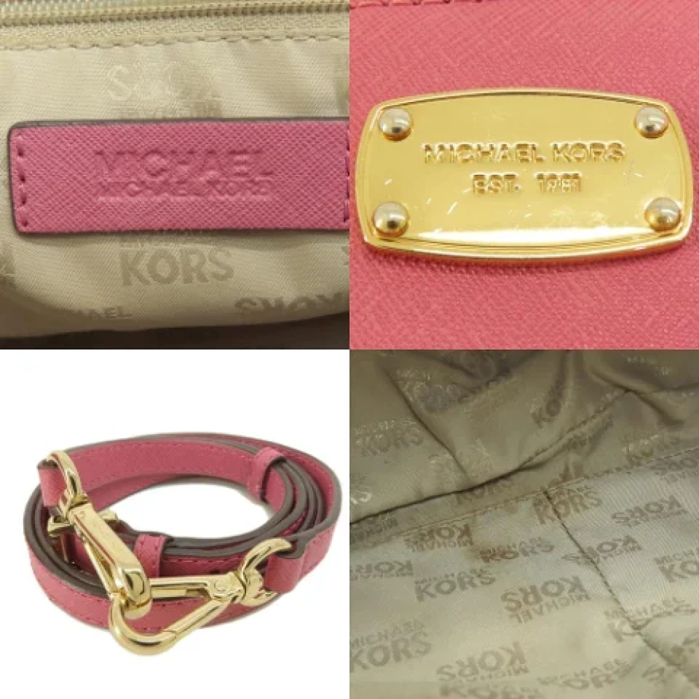 Michael Kors Pre-owned Fabric handbags Pink Dames