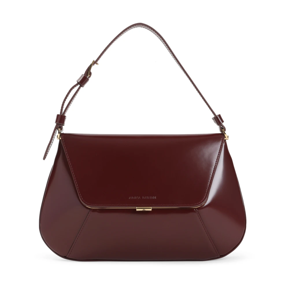 Amina Muaddi Women's Red Shoulder Bag