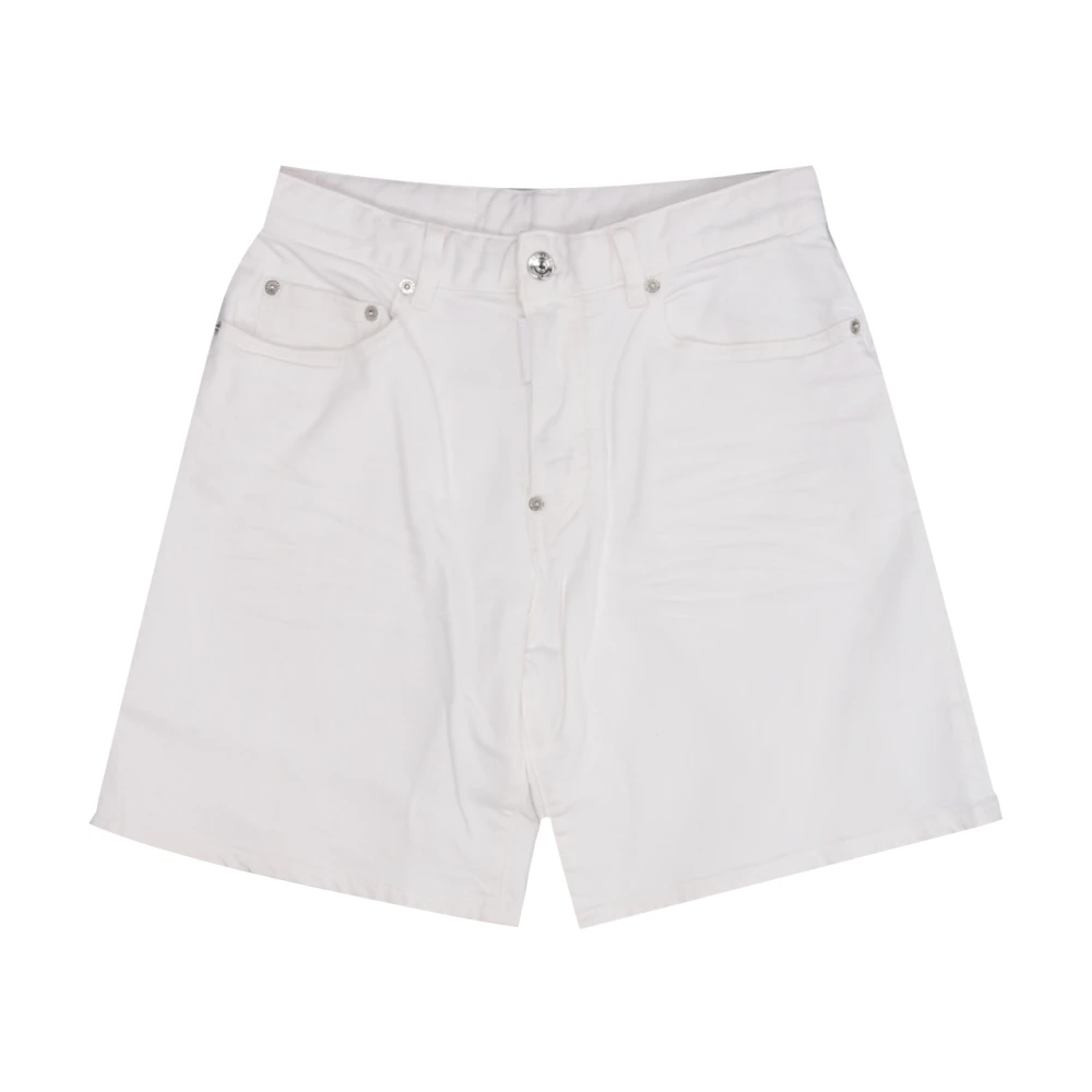 Dsquared2 Barn Vita Bomull Bermuda Shorts White, Pojke