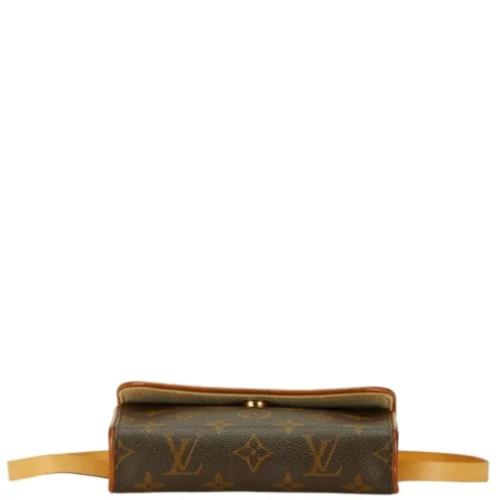 Louis Vuitton Vintage Pre-owned Canvas clutches Brown Dames