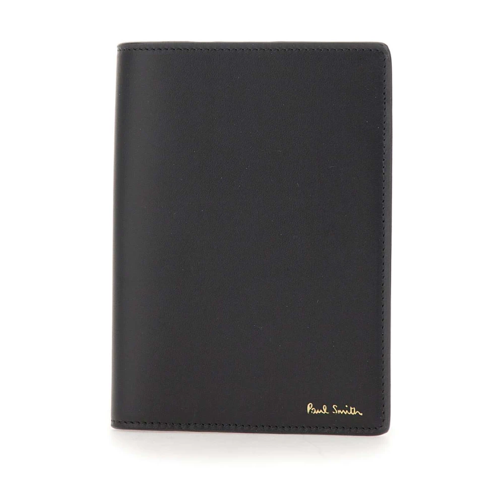Paul Smith Men's Black Wallets & Cardholders, One Size, Signature Stripe Passport Holder