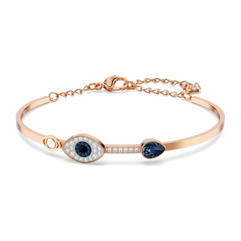 Swarovski Women's Yellow Evil Eye Blue Bracelet - Bracelets - One Size - Accessories