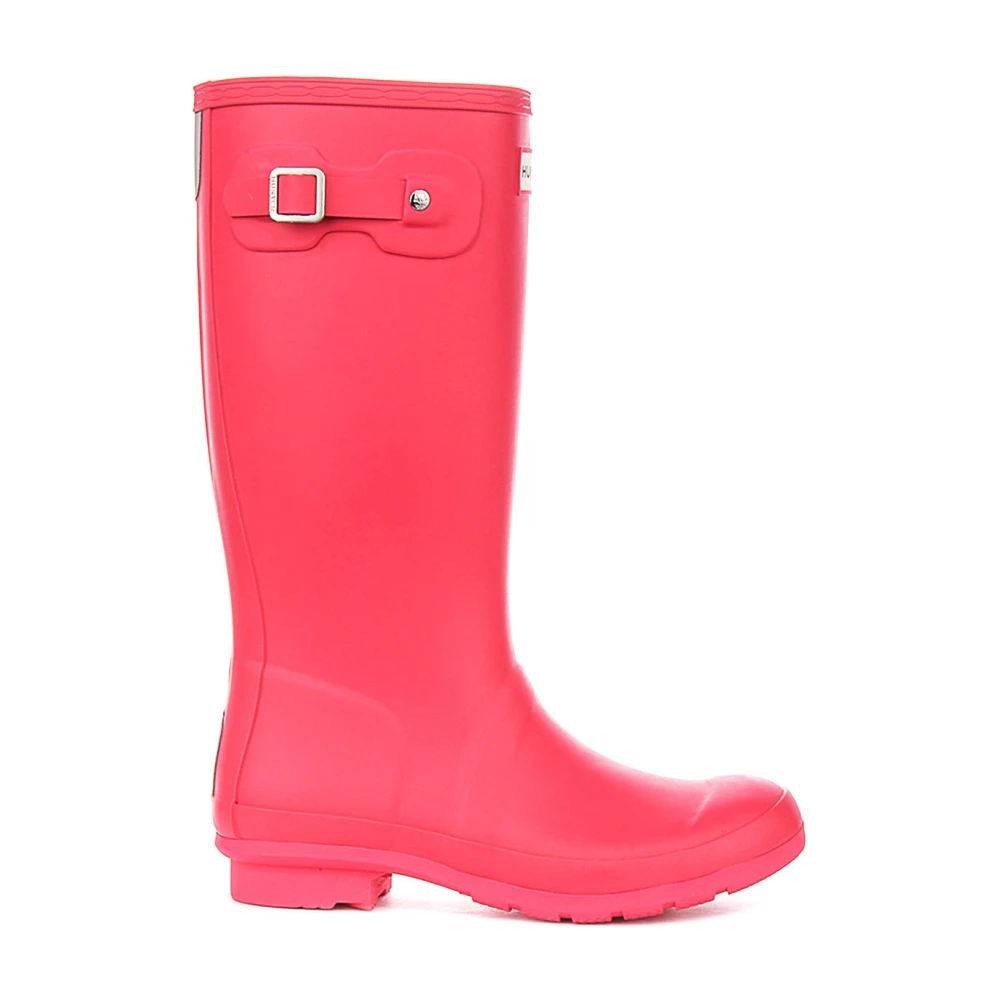 Hunter Unisex Kids Pink Kids Wellies, 37 Eu, Original Wellington Boot