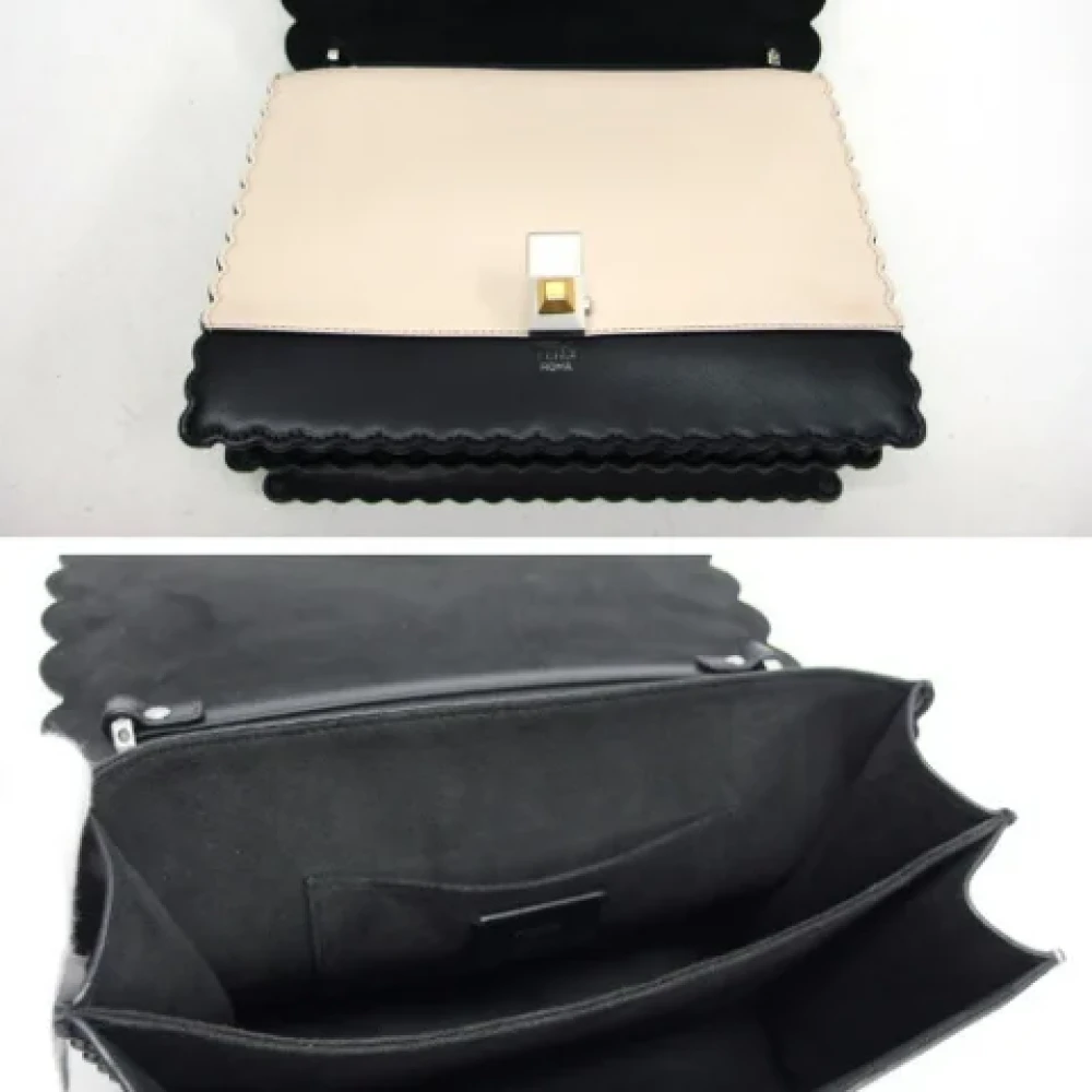 Fendi Vintage Pre-owned Leather fendi-bags Black Dames
