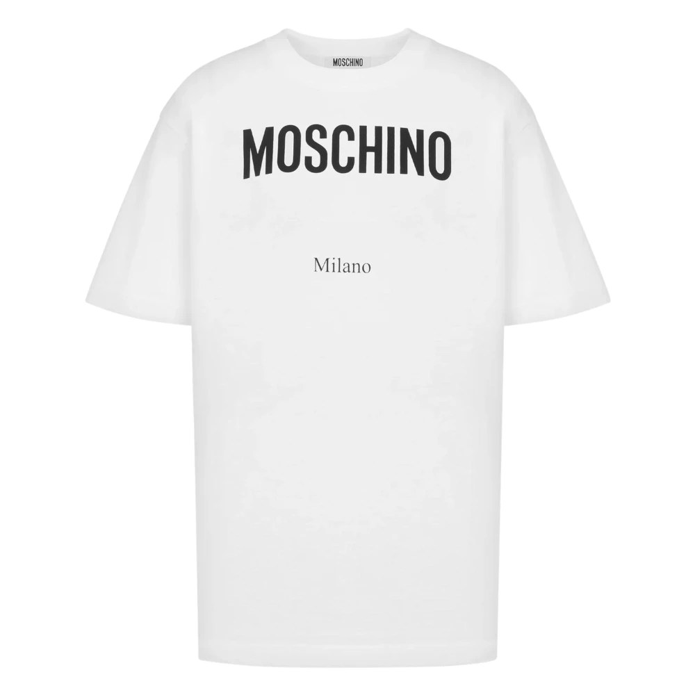Moschino Women's White T-Shirts And Polos