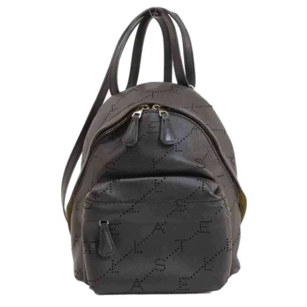 Stella McCartney Pre-owned Fabric backpacks Black Dames