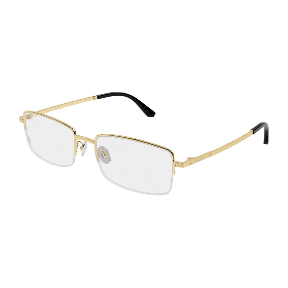 Cartier Men's Yellow Glasses, 56 Mm, Santos Eyeglasses