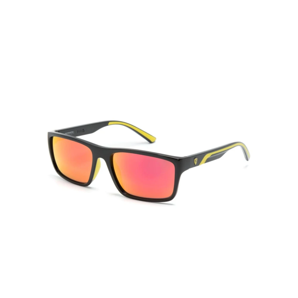 Ferrari Men's Black Sunglasses,, Sunglasses With Accessories Medium