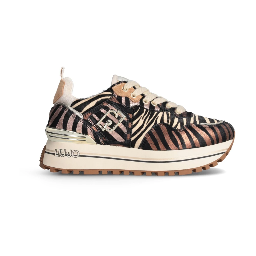 Liu Jo High Sole Sneakers Dames Schoenen Veelkleurig Multicolor