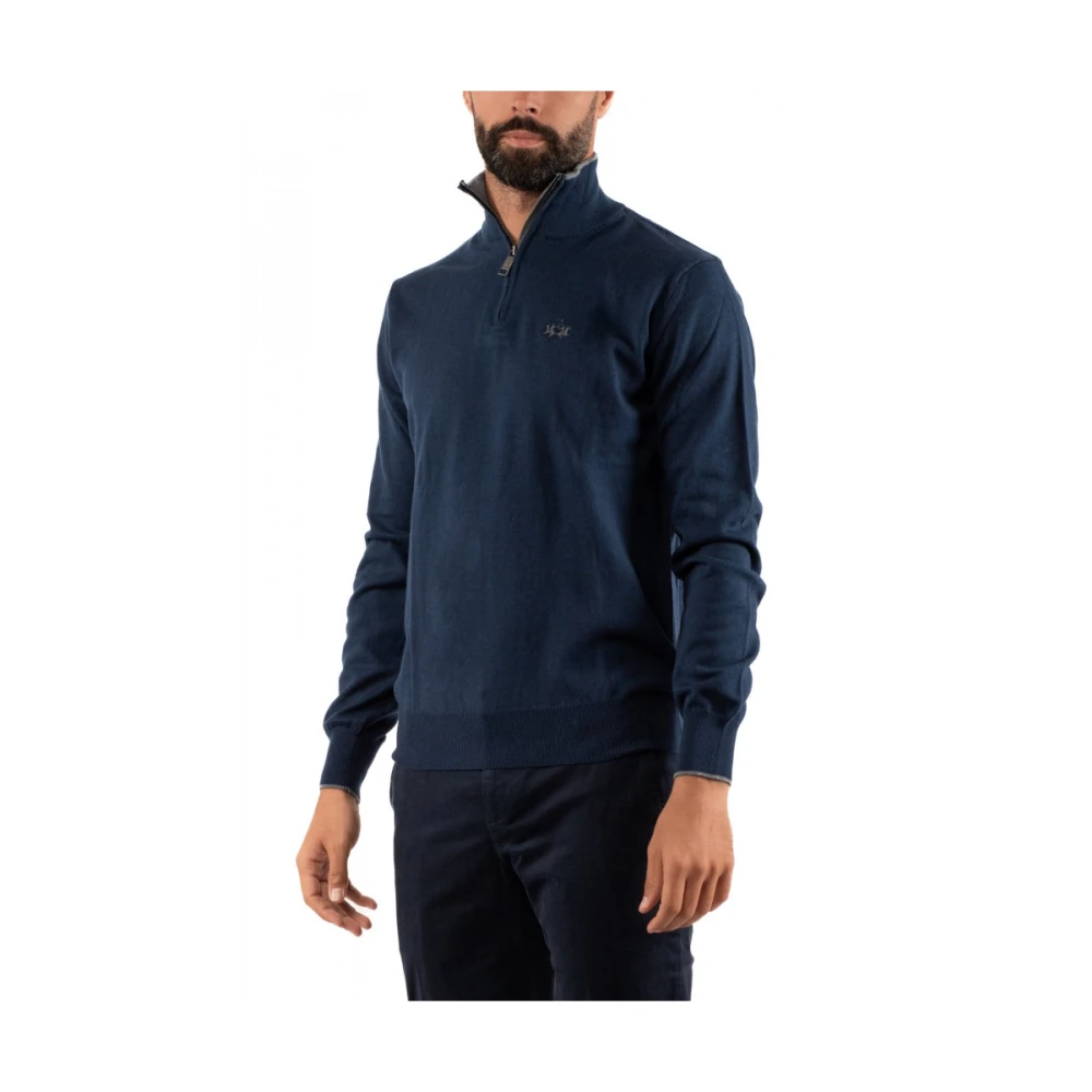 LA MARTINA Heren Polo Shirt Blue Heren