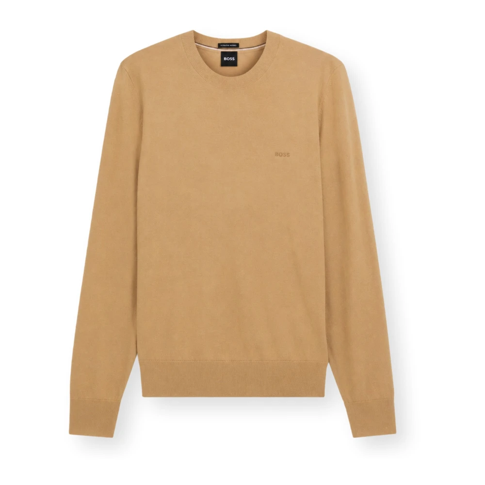 Boss Uomo Beige Maglie, M, New,