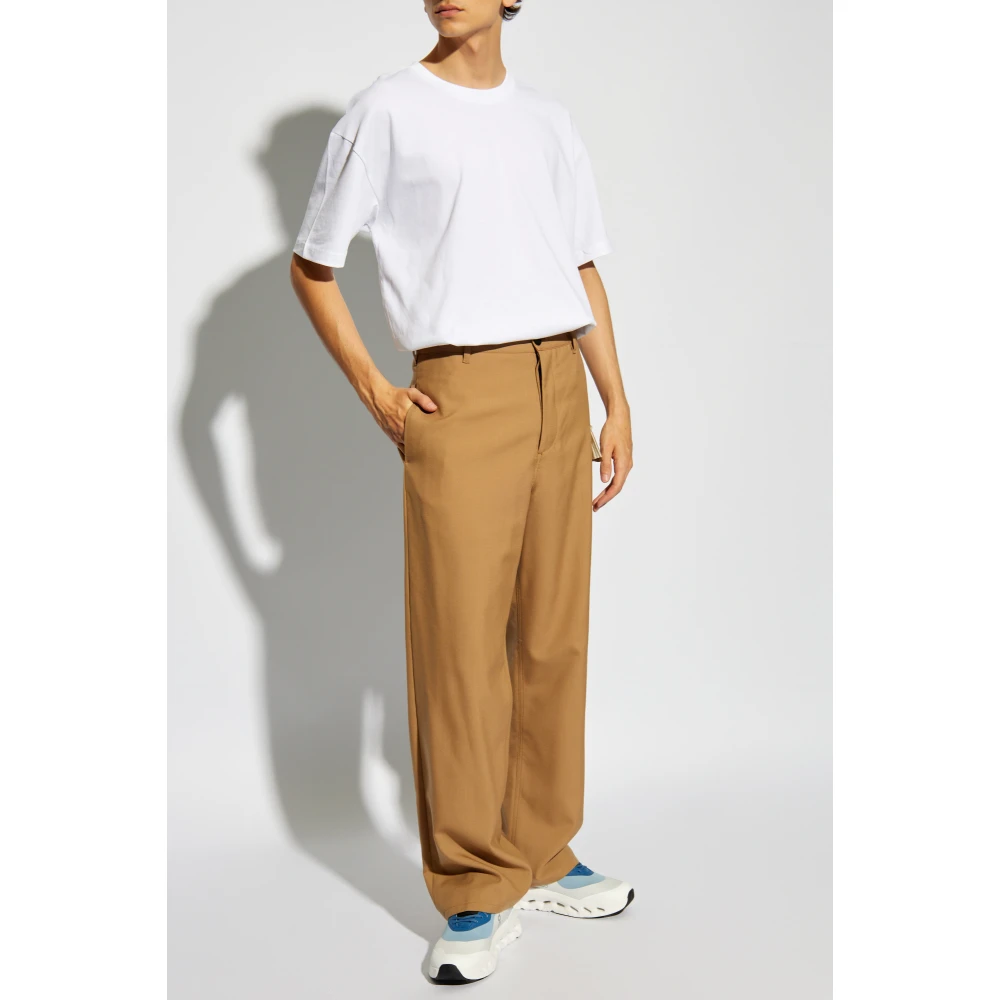 Samsøe T-shirt Sahudson White Heren