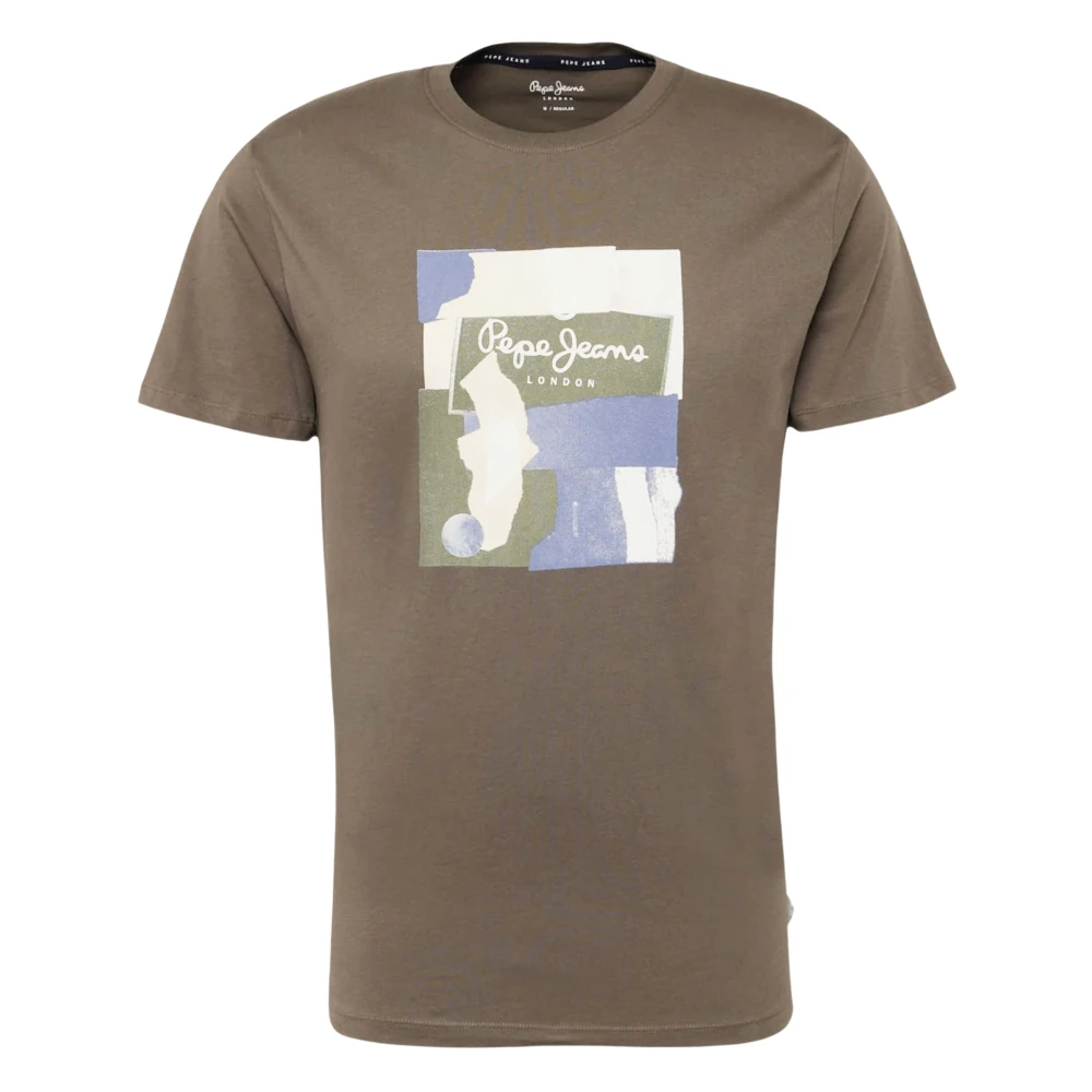 Pepe Jeans Oldwive T-shirt Green Heren