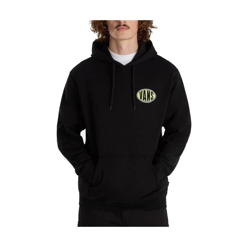 Vans Losse Spray-On Hoodies Black Heren