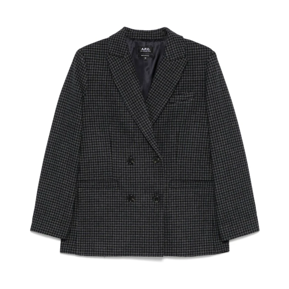 A.p.c. - Jackets > Blazers - Gray - A.p.c. - Modalova