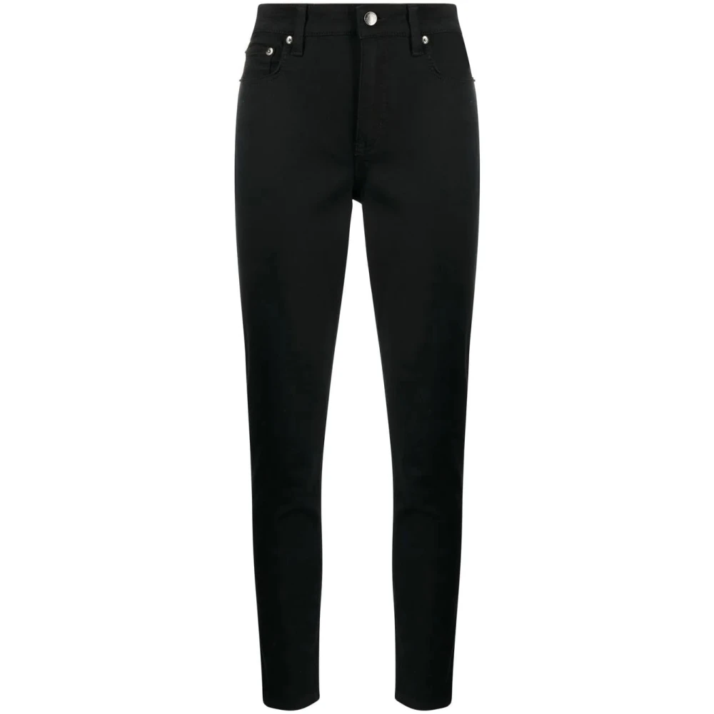 Ralph Lauren Enkel skinny jeans Black Dames